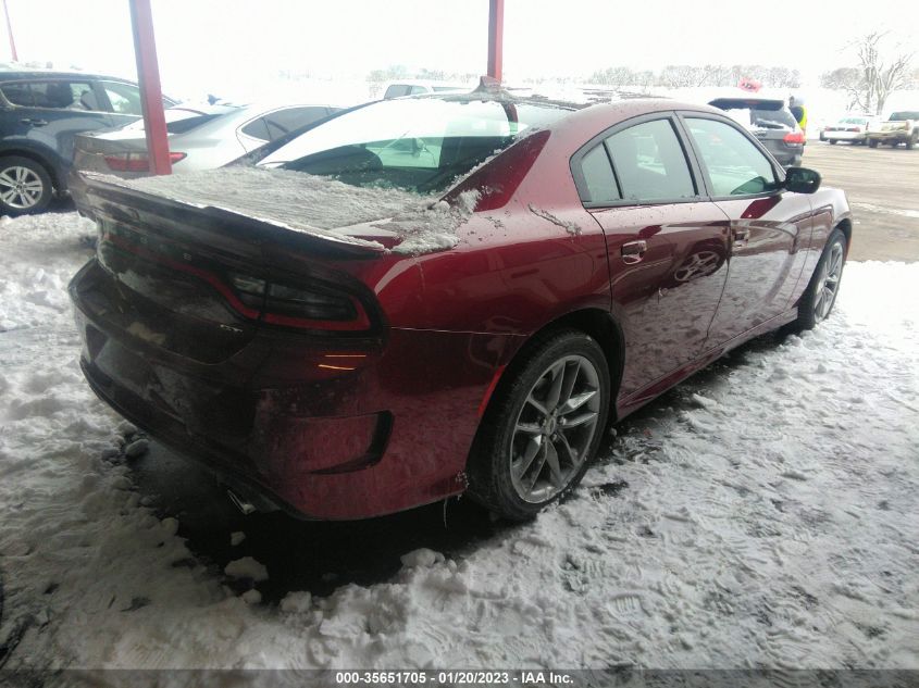 2021 DODGE CHARGER GT VIN: 2C3CDXMG4MH551023
