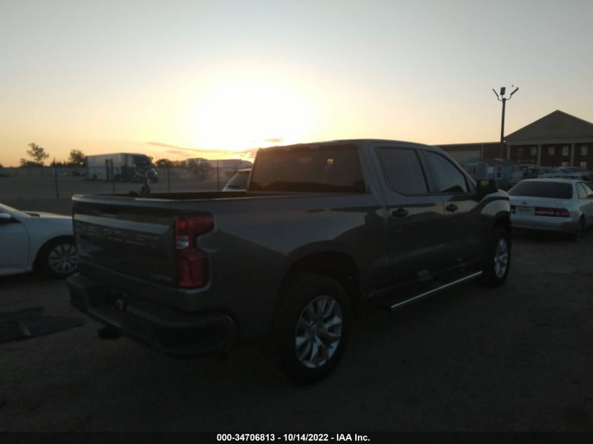 2022 CHEVROLET SILVERADO 1500 LTD CUSTOM VIN: 1GCPWBEKXNZ184496