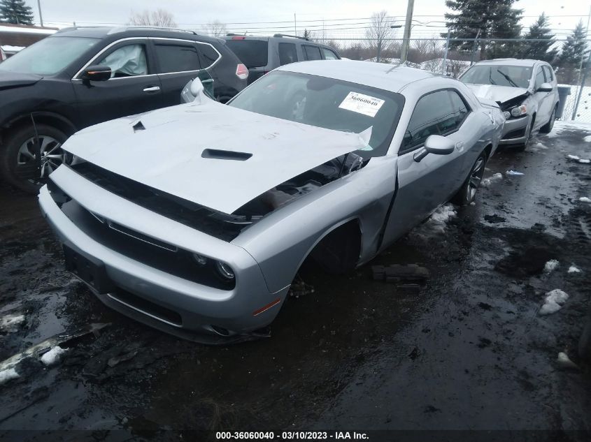 2022 DODGE CHALLENGER SXT VIN: 2C3CDZAG7NH140538