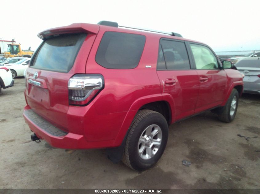 2022 TOYOTA 4RUNNER SR5 VIN: JTEMU5JRXN6036293