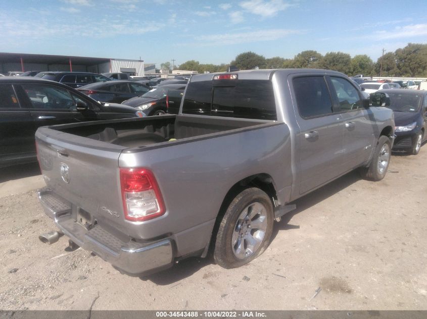 2021 RAM 1500 LONE STAR VIN: 1C6SRFFT7MN778444