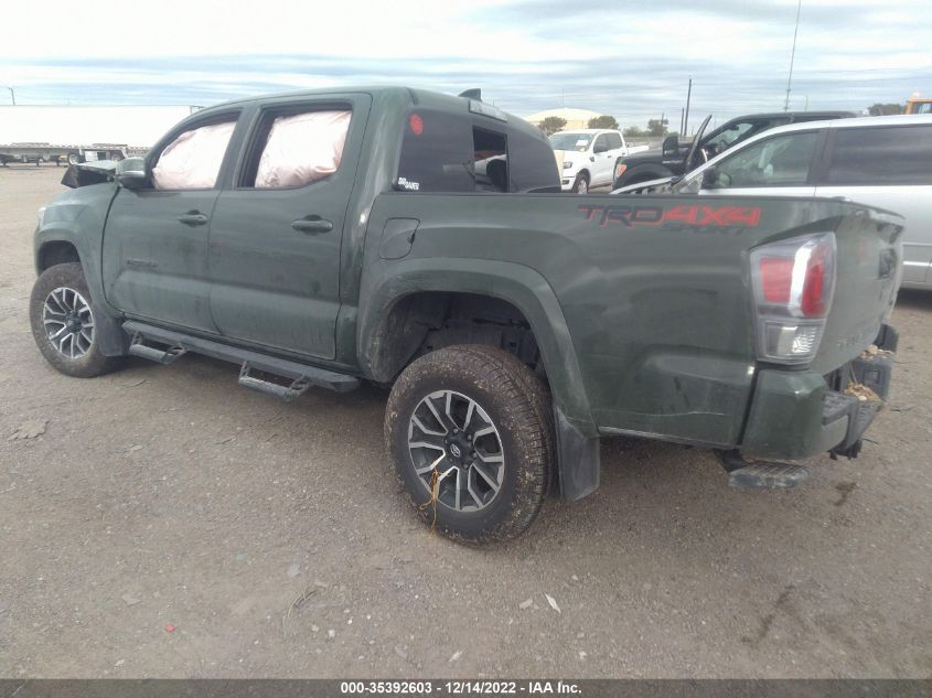 2022 TOYOTA TACOMA 4WD SR/SR5/TRD SPORT VIN: 3TMCZ5AN5NM482026