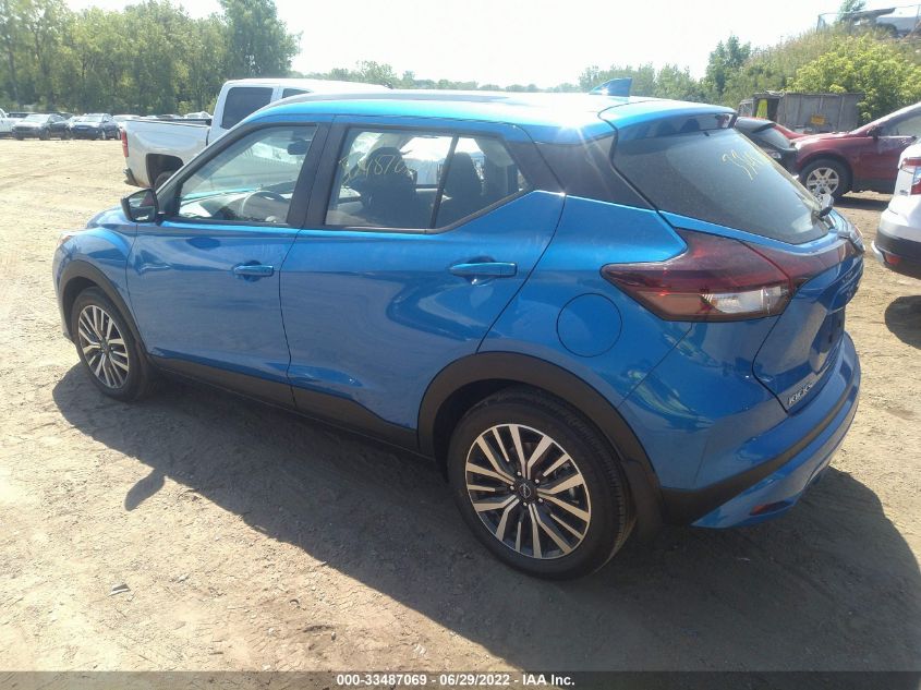 2022 NISSAN KICKS SV VIN: 3N1CP5CV8NL512387