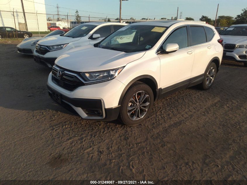 2021 HONDA CR-V EX VIN: 5J6RW2H54MA004161