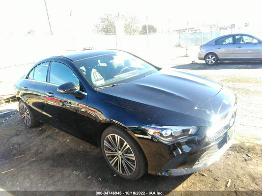 2022 MERCEDES-BENZ CLA CLA 250 VIN: W1K5J4GB3NN250253