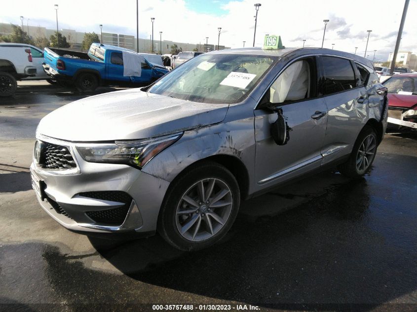 2021 ACURA RDX W/TECHNOLOGY PACKAGE VIN: 5J8TC2H51ML046250