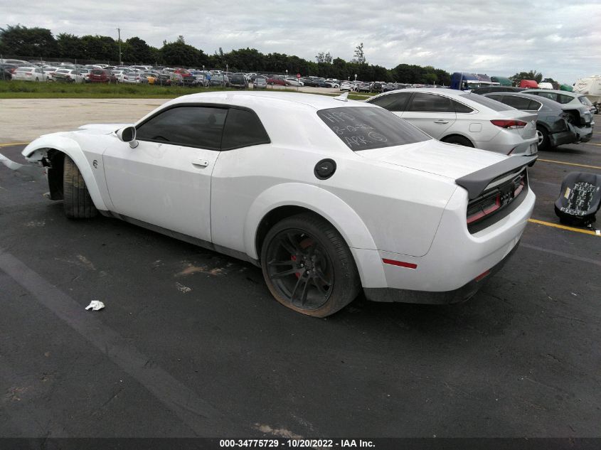 2021 DODGE CHALLENGER SRT HELLCAT WIDEBODY VIN: 2C3CDZC91MH645777