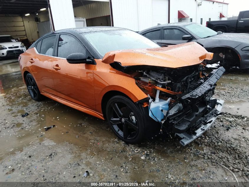 2022 NISSAN SENTRA SR VIN: 3N1AB8DV0NY267299