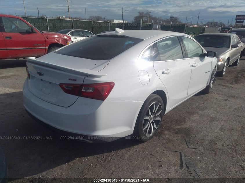 2020 CHEVROLET MALIBU RS VIN: 1G1ZG5ST5LF134696