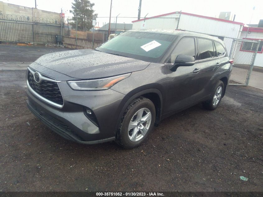 2021 TOYOTA HIGHLANDER L/LE VIN: 5TDBZRBHXMS157351
