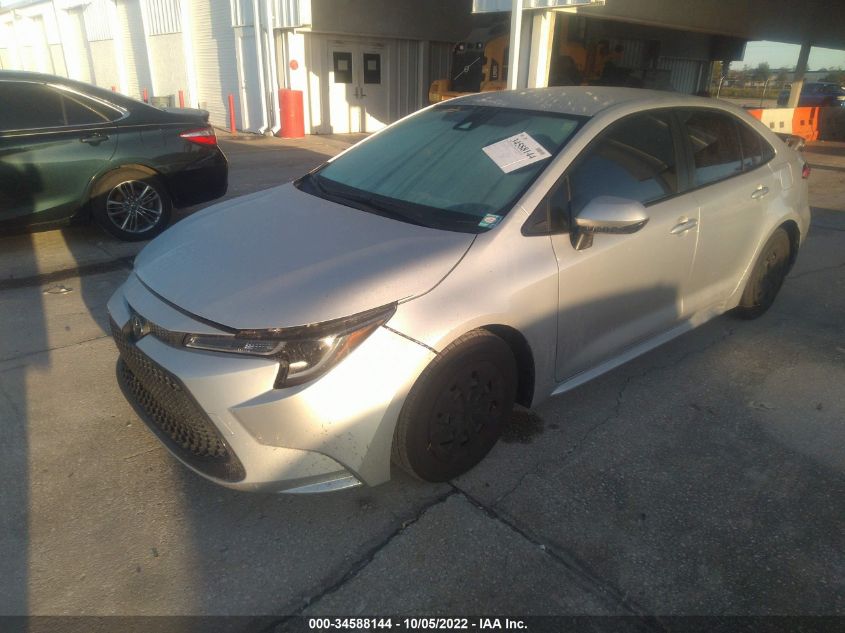 2022 TOYOTA COROLLA L VIN: JTDDPMAE2NJ202709