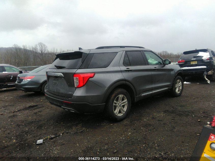2022 FORD EXPLORER XLT VIN: 1FMSK8DH2NGA45694