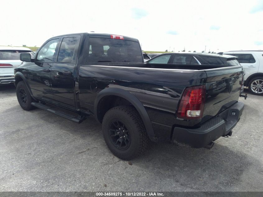 2022 RAM 1500 CLASSIC WARLOCK VIN: 1C6RR6GT7NS186543