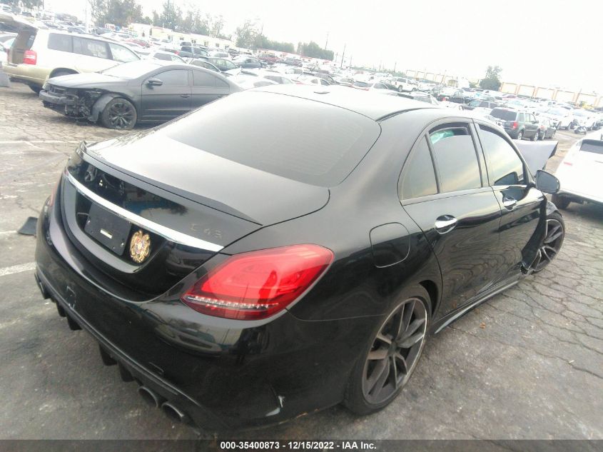 2020 MERCEDES-BENZ C-CLASS AMG C 43 VIN: W1KWF6EB1LR586476