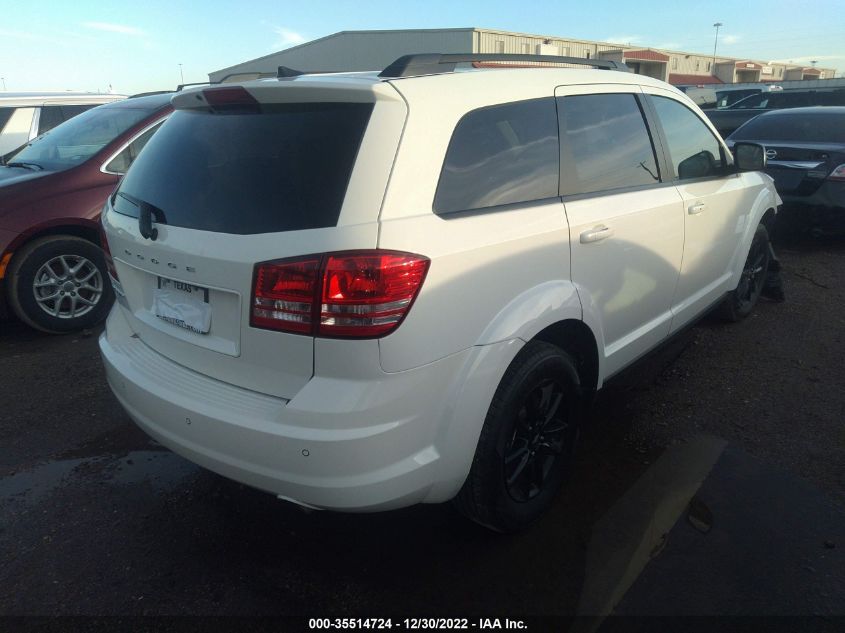 2020 DODGE JOURNEY SE VALUE VIN: 3C4PDCAB4LT261417