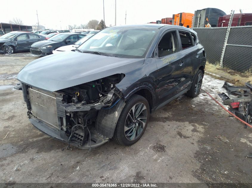 2021 HYUNDAI TUCSON SPORT VIN: KM8J3CAL8MU319193
