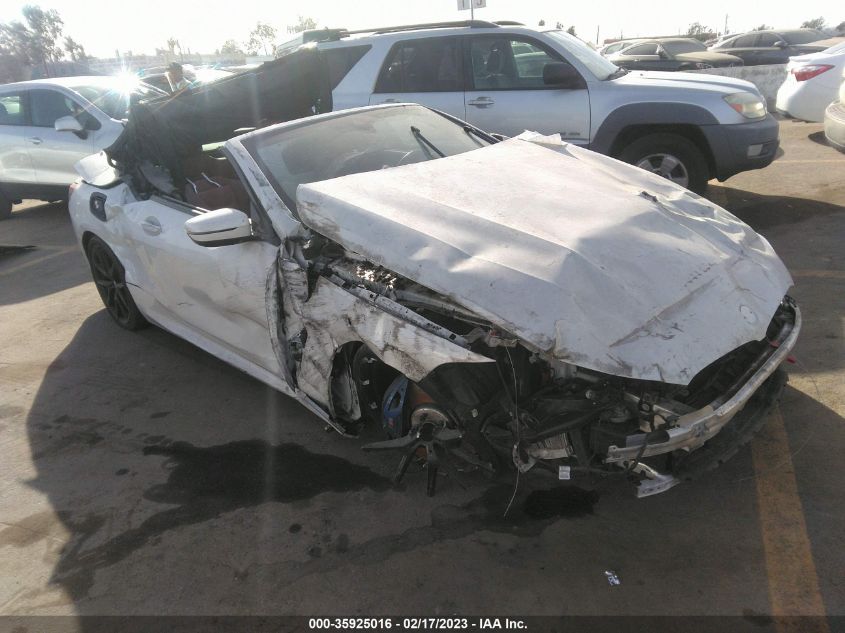 2022 BMW 8 SERIES 840I VIN: WBADZ2C0XNCH93389