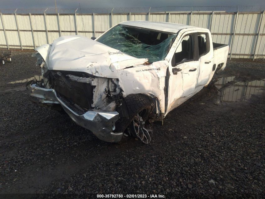 2021 CHEVROLET SILVERADO 1500 WORK TRUCK VIN: 3GCPWAEF8MG253603