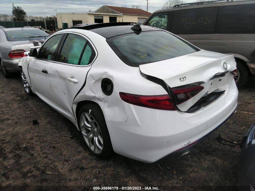2021 ALFA ROMEO GIULIA TI VIN: ZARFANBN7M7643669