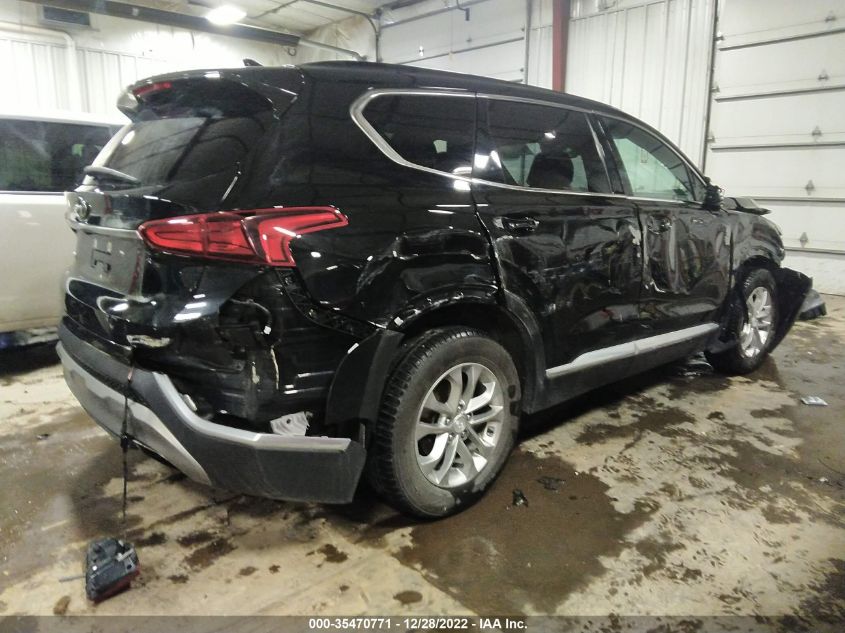 2020 HYUNDAI SANTA FE SEL VIN: 5NMS33AD1LH190401