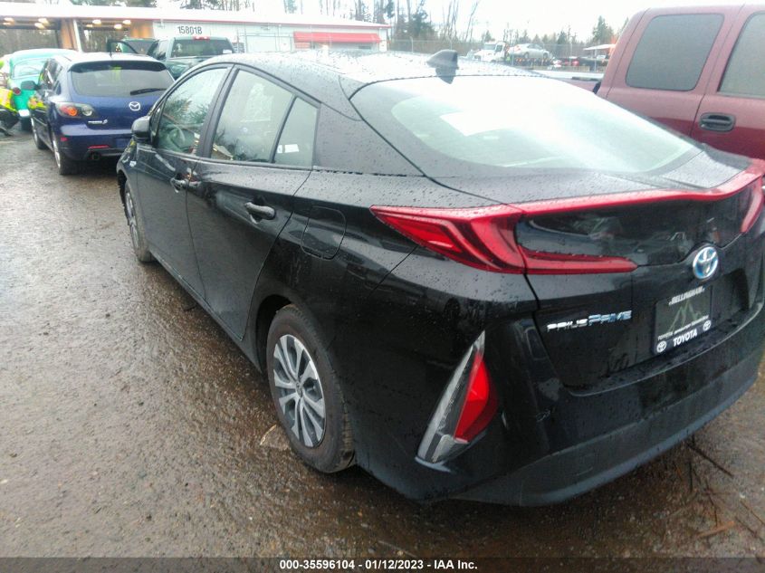2022 TOYOTA PRIUS PRIME LE/XLE/LIMITED VIN: JTDKAMFP9N3223807