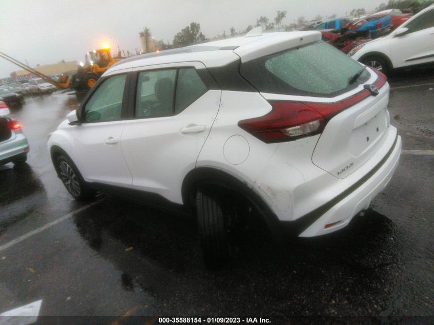 2022 NISSAN KICKS SV VIN: 3N1CP5CV3NL500390