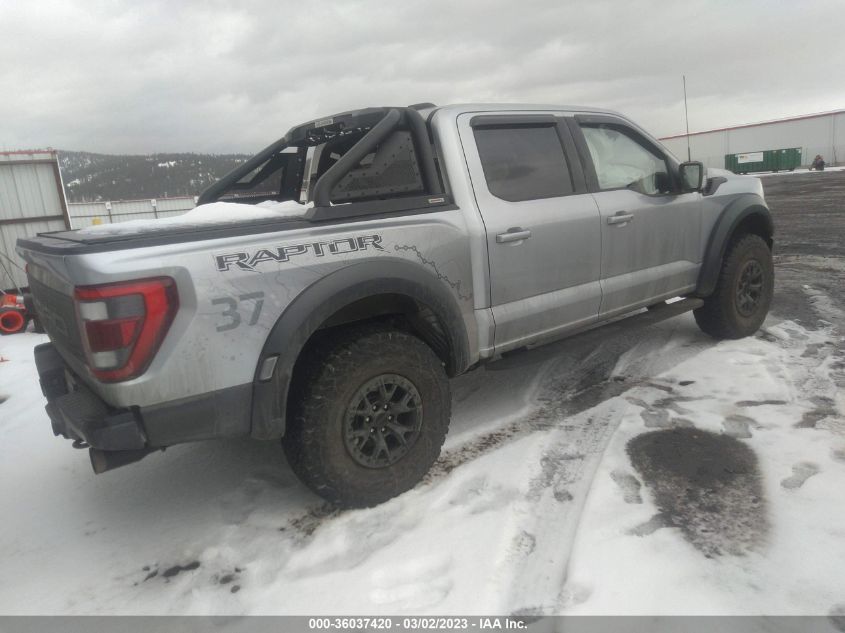 2022 FORD F-150 RAPTOR VIN: 1FTFW1RGXNFC26503