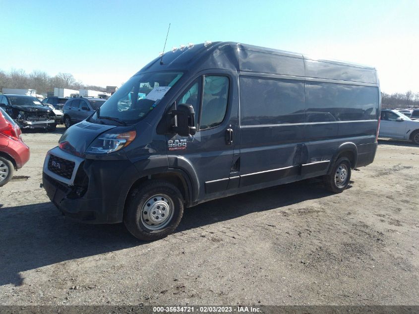 2021 RAM PROMASTER CARGO VAN VIN: 3C6MRVJG0ME556832