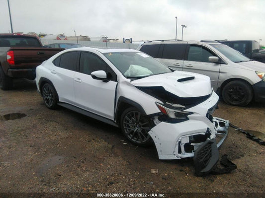 2022 SUBARU WRX GT VIN: JF1VBAU6XN8009727
