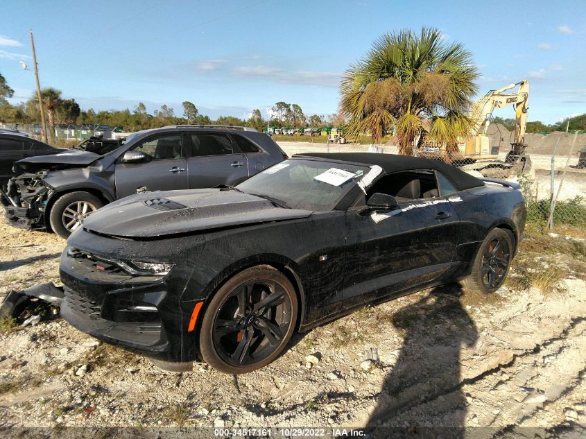 2020 CHEVROLET CAMARO 2SS VIN: 1G1FH3D73L0106449