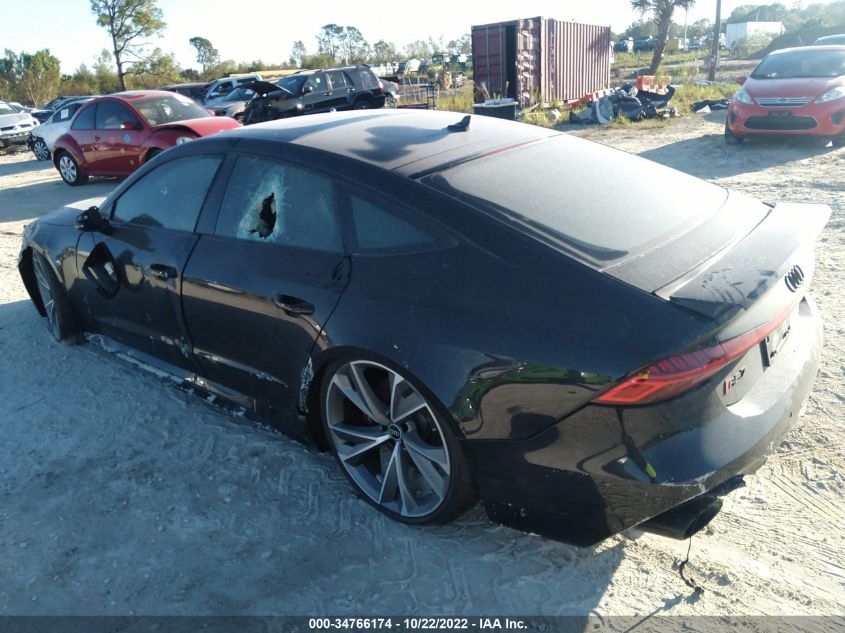 2021 AUDI RS 7 VIN: WUAPCBF22MN910044