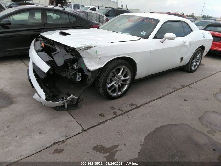 2022 DODGE CHALLENGER GT VIN: 2C3CDZKG7NH188622