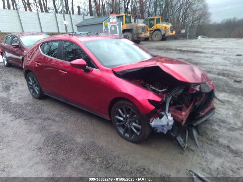 2022 MAZDA MAZDA3 HATCHBACK PREFERRED VIN: JM1BPALL6N1501105