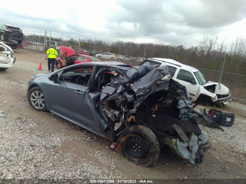 2022 TOYOTA COROLLA LE VIN: 5YFEPMAE6NP321296