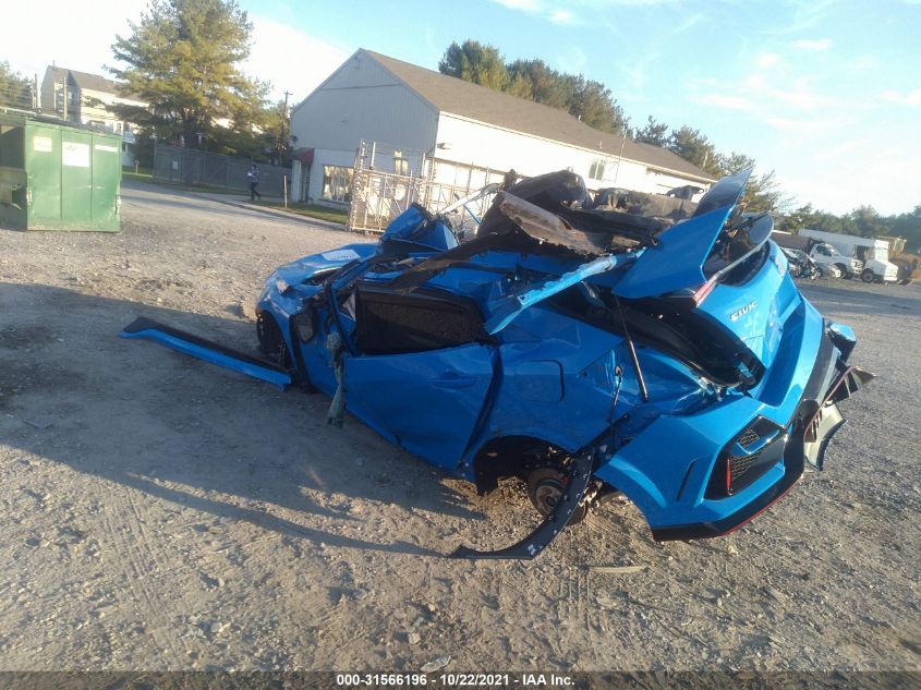 2021 HONDA CIVIC TYPE R TOURING VIN: SHHFK8G70MU205166