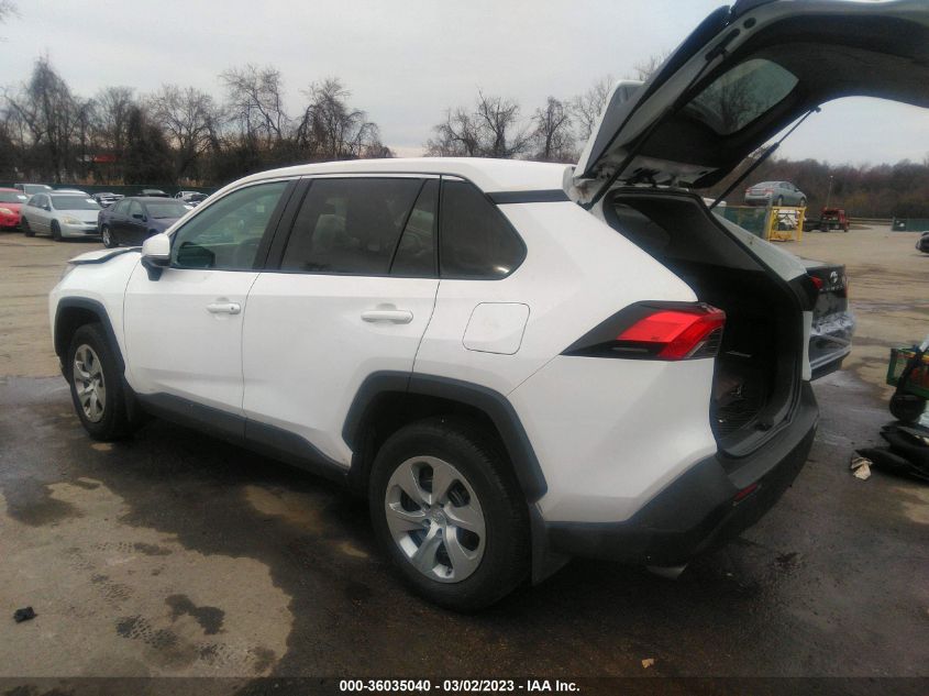 2022 TOYOTA RAV4 LE VIN: 2T3G1RFV4NC270517