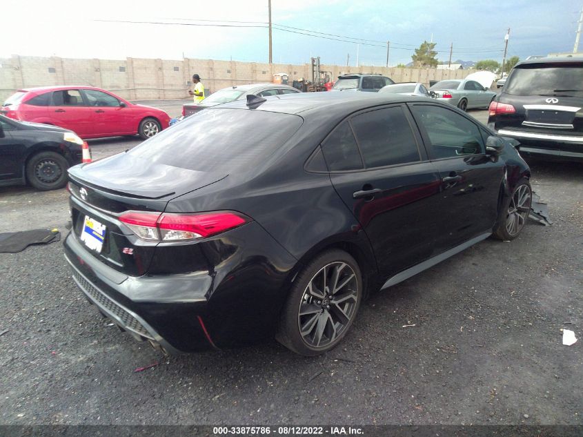 2020 TOYOTA COROLLA SE/NIGHTSHADE VIN: JTDS4RCE5LJ042459