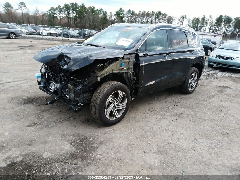 2022 HYUNDAI SANTA FE SEL VIN: 5NMS2DAJXNH466639