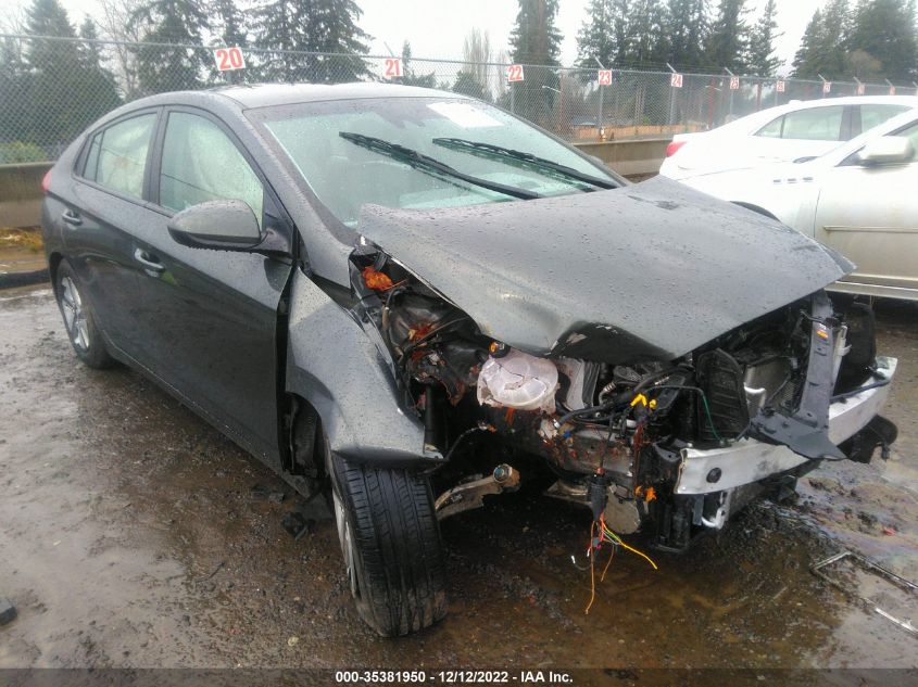 2020 HYUNDAI IONIQ HYBRID BLUE VIN: KMHC65LC6LU239141