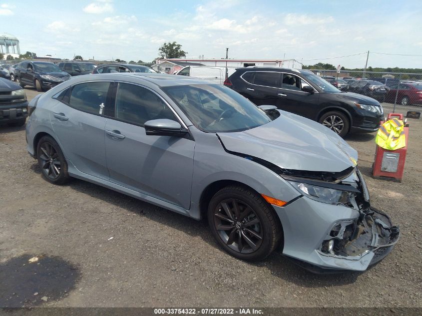 2021 HONDA CIVIC HATCHBACK EX VIN: SHHFK7H69MU411909
