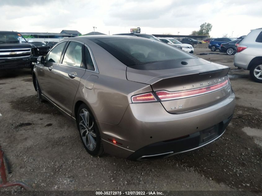 2020 LINCOLN MKZ RESERVE VIN: 3LN6L5EC1LR611267