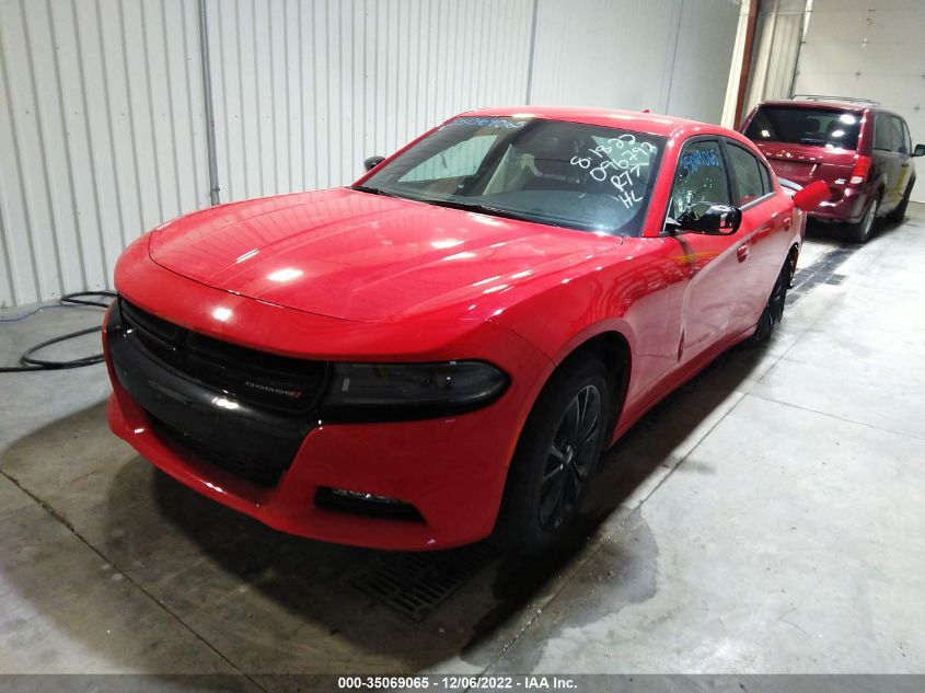 2022 DODGE CHARGER SXT VIN: 2C3CDXJG7NH120794