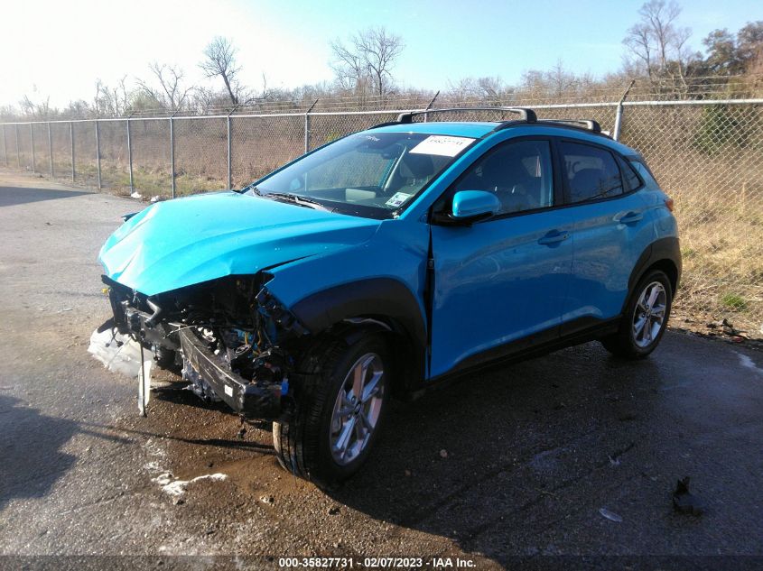 2022 HYUNDAI KONA SEL VIN: KM8K62AB8NU927097