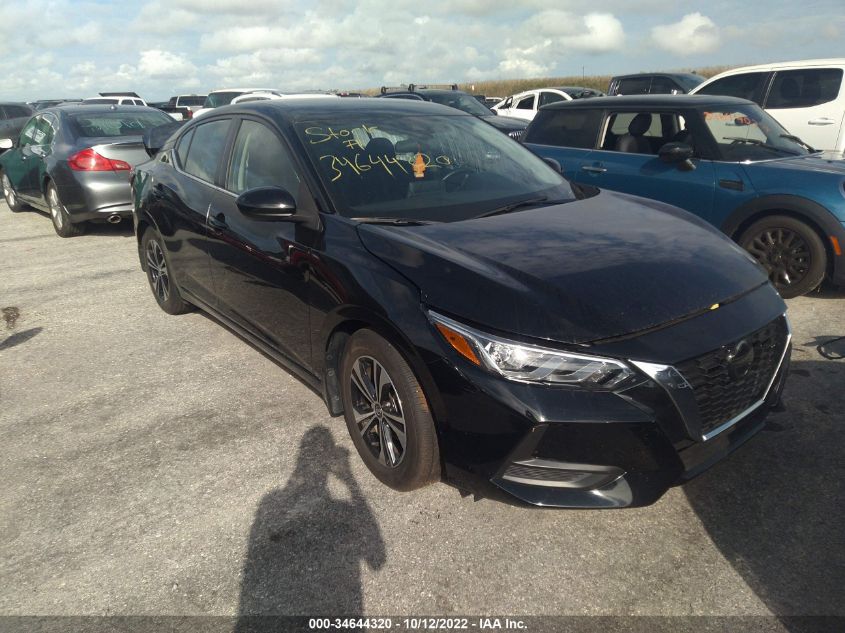 2021 NISSAN SENTRA SV VIN: 3N1AB8CV8MY286408