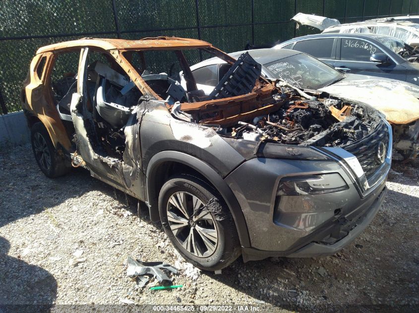 2021 NISSAN ROGUE SV VIN: 5N1AT3BB1MC756531