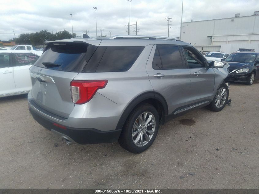 2021 FORD EXPLORER LIMITED VIN: 1FMSK7FH2MGA87661