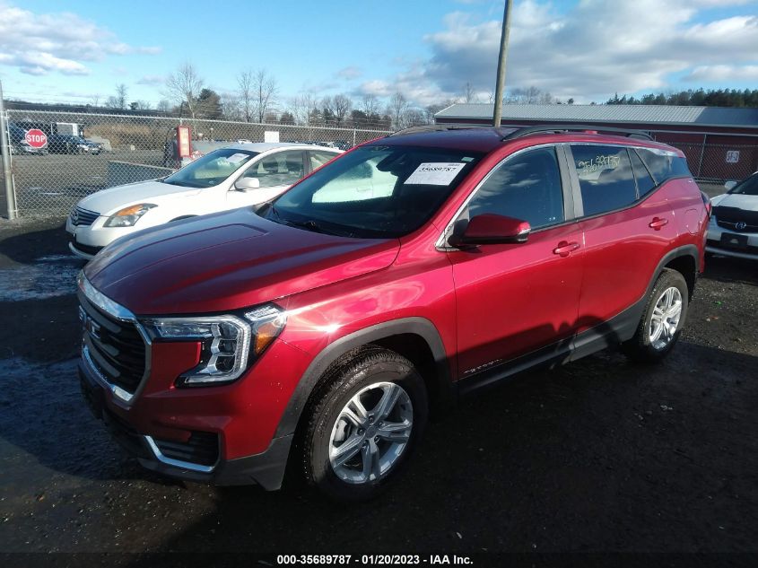 2022 GMC TERRAIN SLE VIN: 3GKALTEV1NL117165