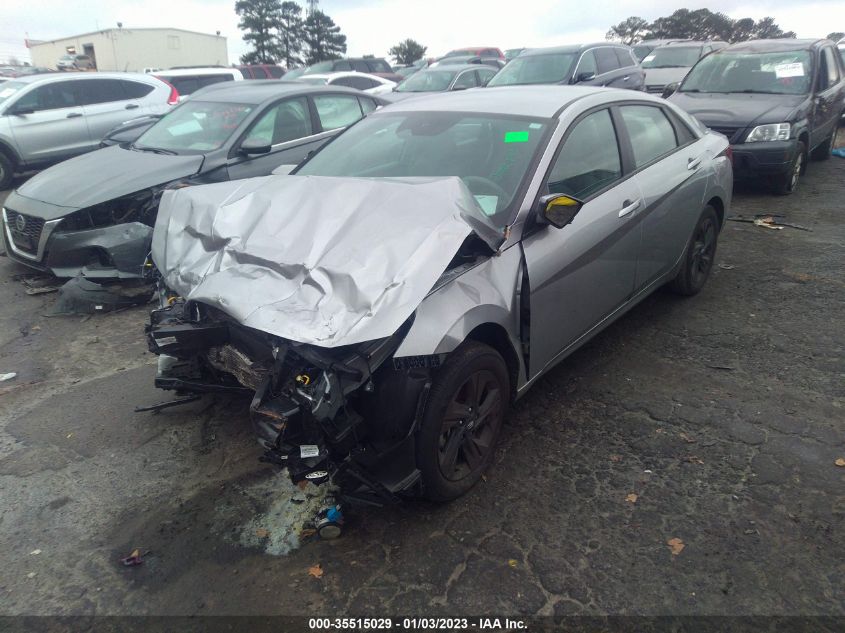 2022 HYUNDAI ELANTRA SEL VIN: 5NPLM4AG4NH077517