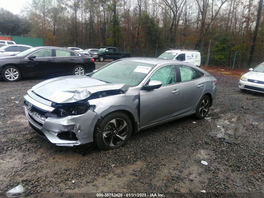 2022 HONDA INSIGHT EX VIN: 19XZE4F54NE005977