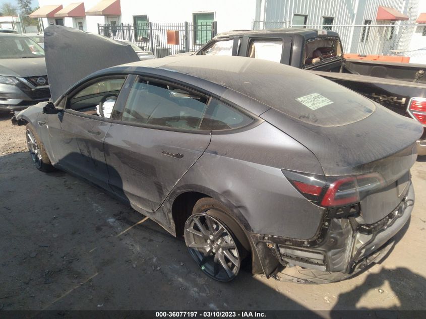 2023 TESLA MODEL 3 VIN: 5YJ3E1EB3PF466600